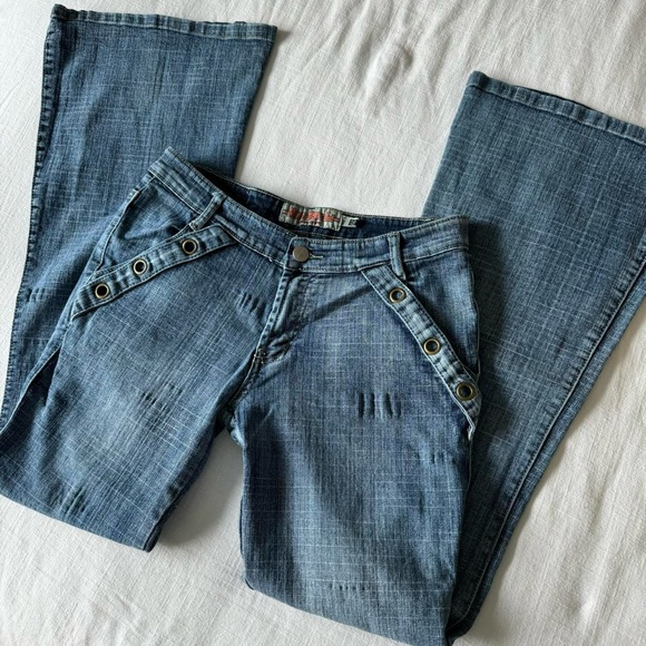 Vintage Y2K New Zhuli low rise bootcut jeans - Picture 2 of 8